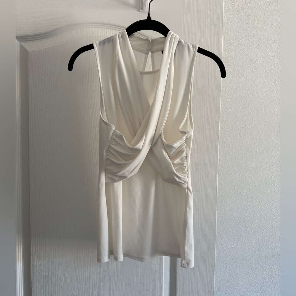 Halogen White Blouse SZ S